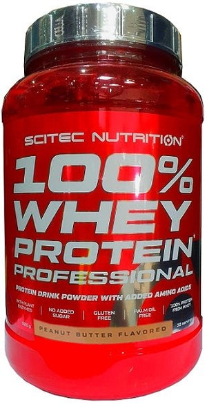 100 whey protein professional peanut butter 920 grams