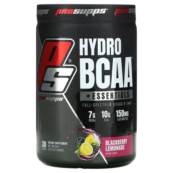 HydroBCAA + Essentials, Blackberry Lemonade - 390 grams