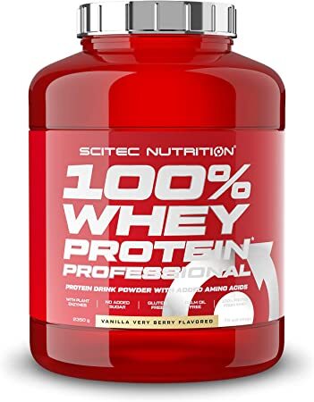 100% Whey Protein Professional, Vanilla Very Berry - 2350 grams
