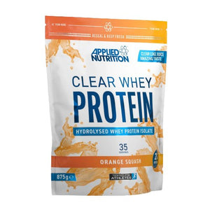 clear whey protein orange squash 875 grams