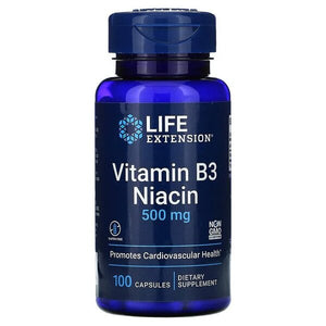 vitamin b3 niacin 500mg 100 caps