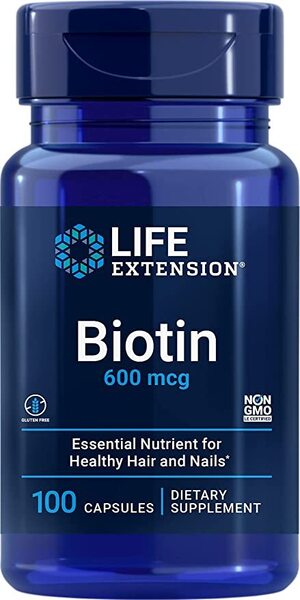 biotin 600mcg 100 caps