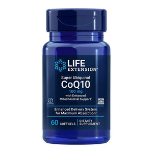 super ubiquinol coq10 with enhanced mitochondrial support 100mg 60 softgels