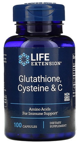 Glutathione, Cysteine & C - 100 caps