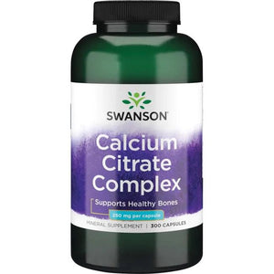 calcium citrate complex 250mg 300 caps