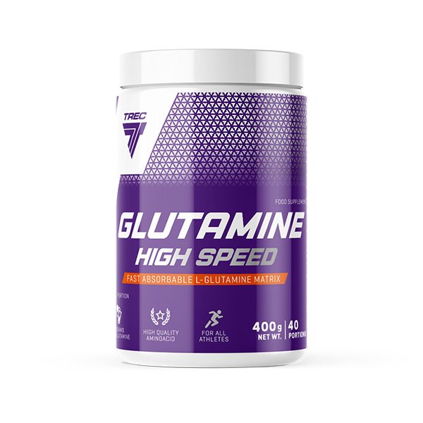 Glutamine High Speed, Cherry-Blackcurrant - 400 grams