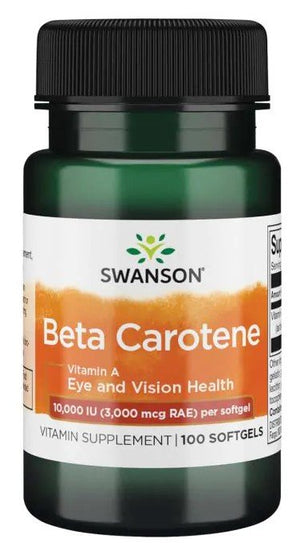 beta carotene vitamin a 10 000 iu 100 softgels