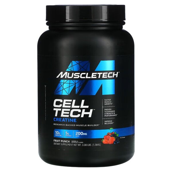 Cell-Tech Creatine, Fruit Punch (US Formula) - 1360 grams