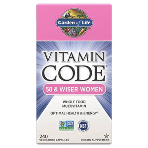 vitamin code 50 wiser women 240 vcaps