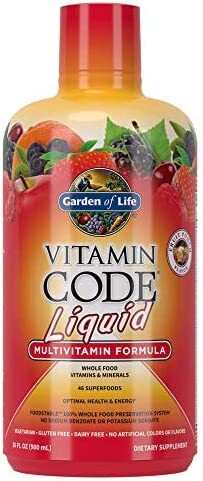 vitamin code liquid multivitamin fruit punch 900 ml