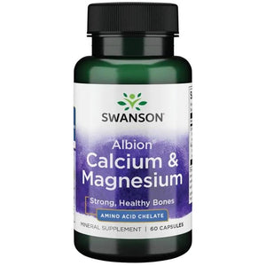 albion chelated calcium magnesium 60 caps