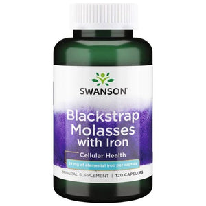 blackstrap molasses with iron 29mg 120 caps