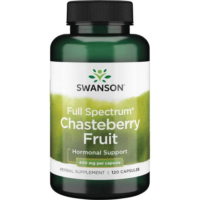 Full Spectrum Chasteberry Fruit, 400mg - 120 caps