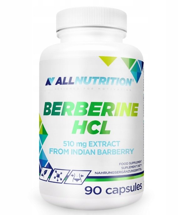 Berberine HCl, 510mg Extract from Indian Barberry - 90 caps