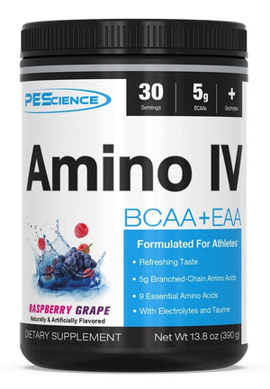 amino iv raspberry grape 381 grams