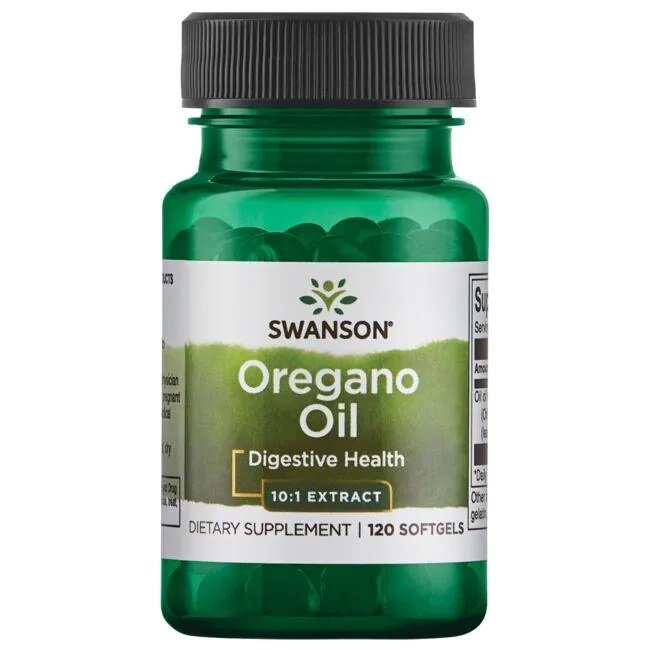 Oregano Oil 10:1 Extract - 120 softgels