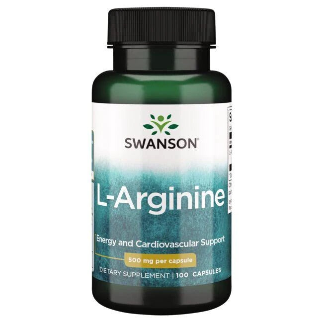 L-Arginine, 500mg - 100 caps