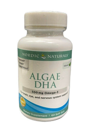 algae dha 500mg 60 softgels