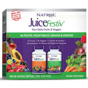 juicefestiv daily fruits veggie 60 60 caps
