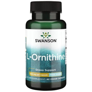 l ornithine amino acid 500mg 60 vcaps