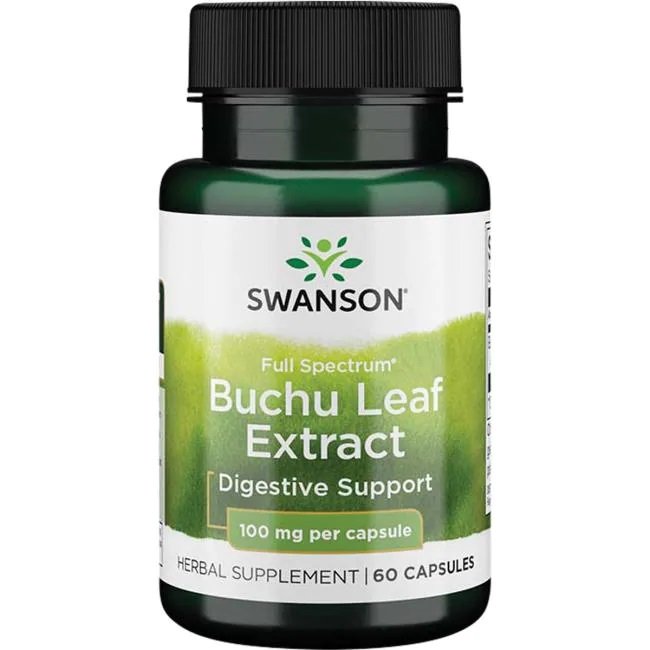 Full Spectrum Buchu Leaf Extract, 100mg - 60 caps