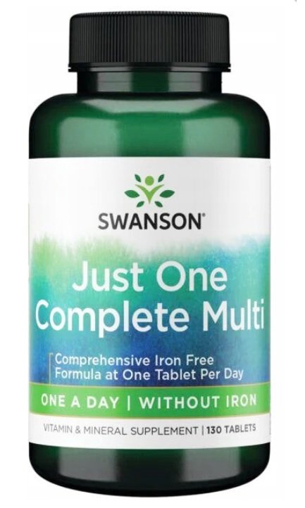 Just One Complete Multi without Iron - 130 tablets