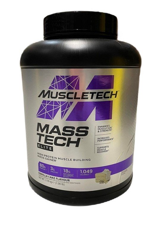 Mass-Tech Elite, Vanilla Cake - 3180 grams