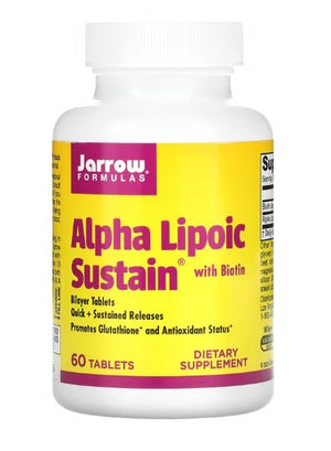 alpha lipoic sustain 300mg with biotin 60 tablets