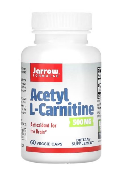 Acetyl L-Carnitine, 500mg - 60 vcaps