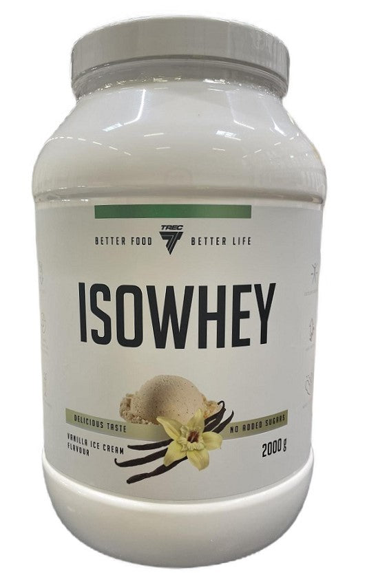 Isowhey, Vanilla Ice Cream - 2000 grams