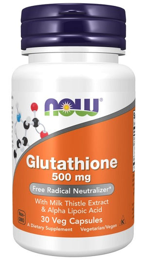 glutathione with milk thistle extract alpha lipoic acid 500mg 30 vcaps