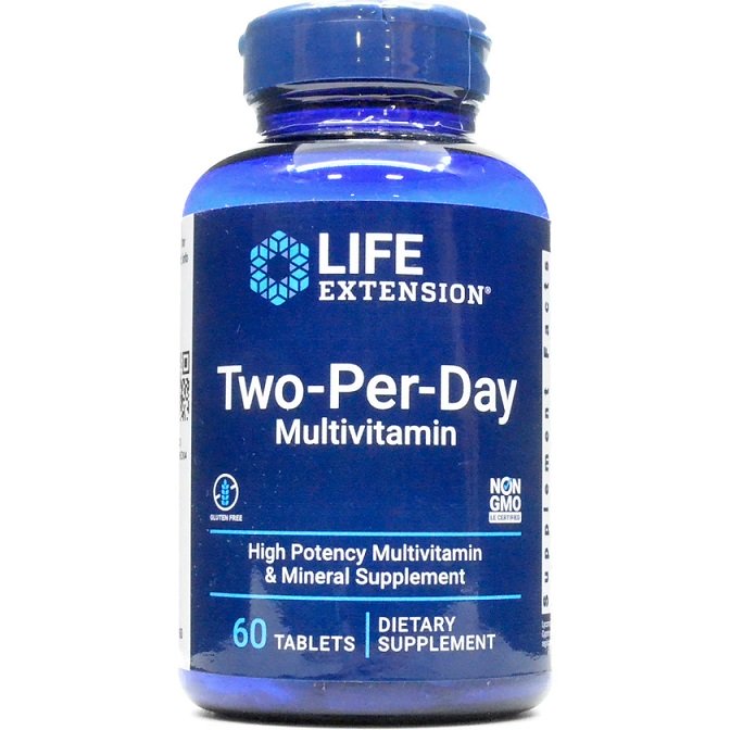 Life Extension Two-Per-Day, Tablets - 60 tablets