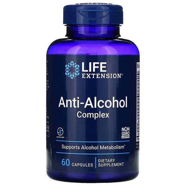 Anti-Alcohol Complex - 60 caps (EAN 737870224006)