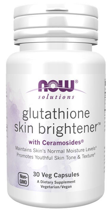 Glutathione Skin Brightener with Ceramosides - 30 vcaps