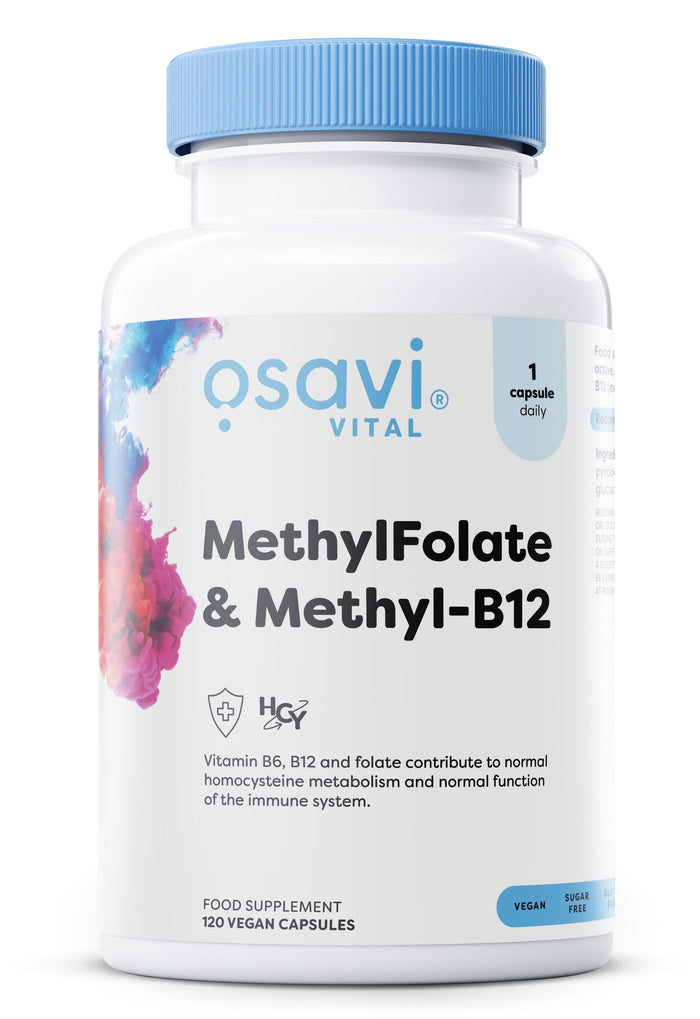 MethylFolate & Methyl-B12 - 120 vegan caps