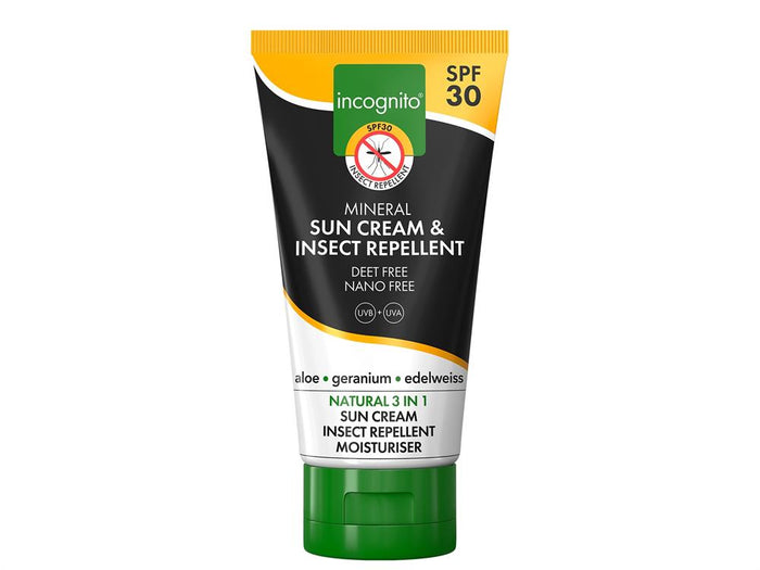 Incognito Sun Cream & Insect Repellent SPF30 150ml