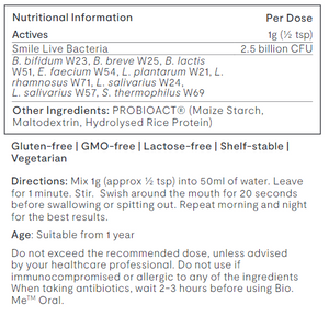 bio me oral 60g