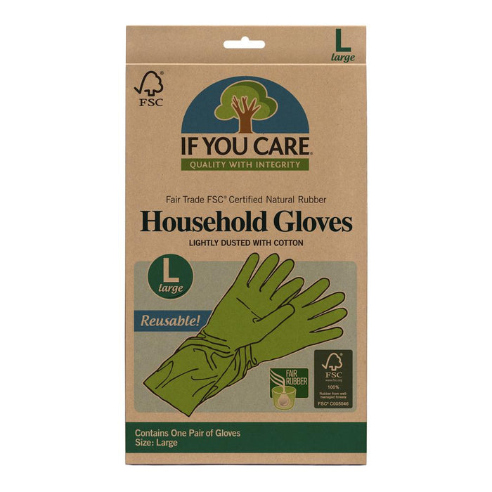 If You Care  Household Gloves (Large) One Pair