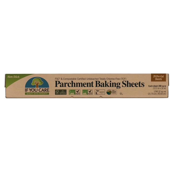 If You Care  Parchment Baking Sheets 24 Pre-Cut Sheets