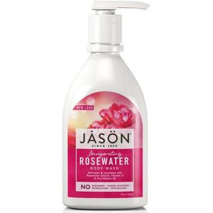 rosewater body wash invigorating 887ml