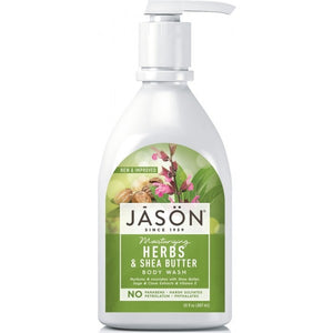 herbs shea butter body wash moisturizing 887ml