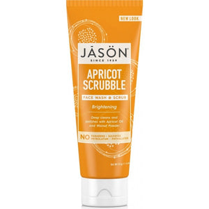 apricot scrubble facial wash scrub brightening 113g