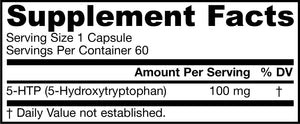 5 htp 100mg 60s 1