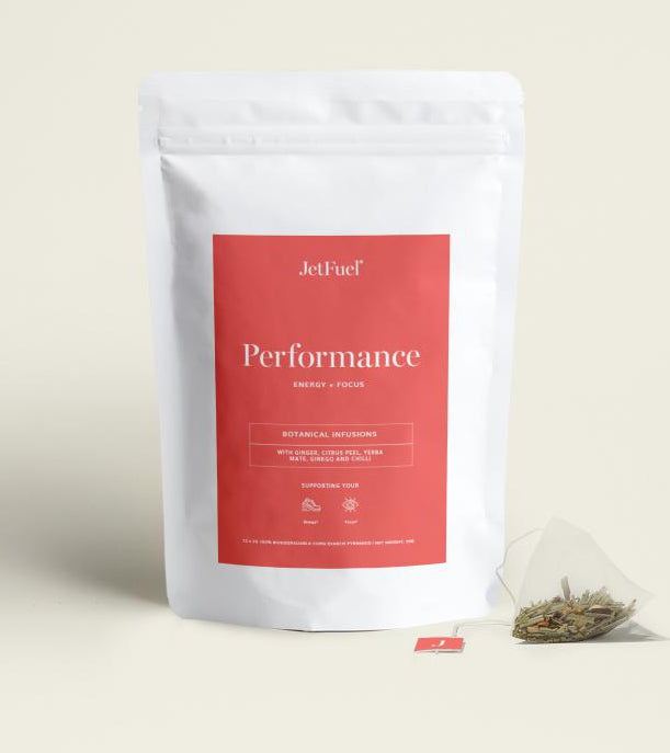 JetFuel Supplements Performance Botanical Infusions 15 Tea Bags 30g