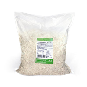 Just Natural  Organic Basmati White Rice 5kg