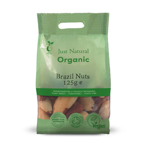 Just Natural  Organic Brazil Nuts 125g