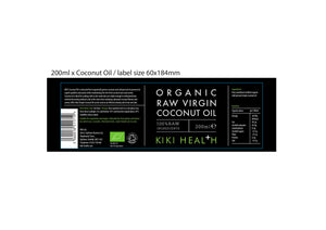 organic raw virgin coconut oil 200ml