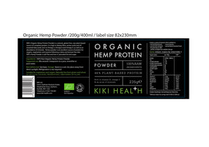 organic hemp protein powder 235g