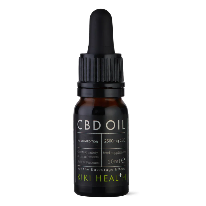 Kiki Health CBD Oil Premium Edition 2500mg CBD 10ml