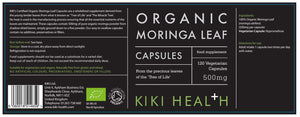 organic moringa leaf 120s